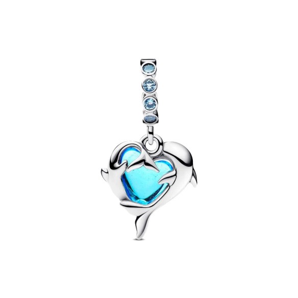Delfini e Cuore Vetro di Murano