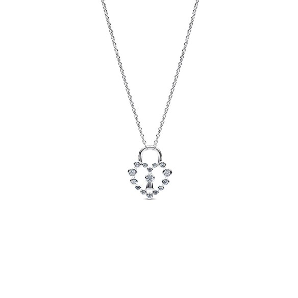 Collana Lucchetto Cuore Luminoso