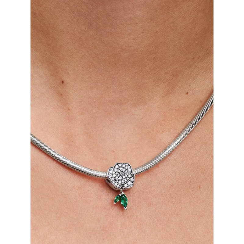Charm Rosa Scintillante