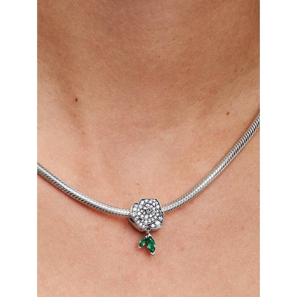 Charm Rosa Scintillante