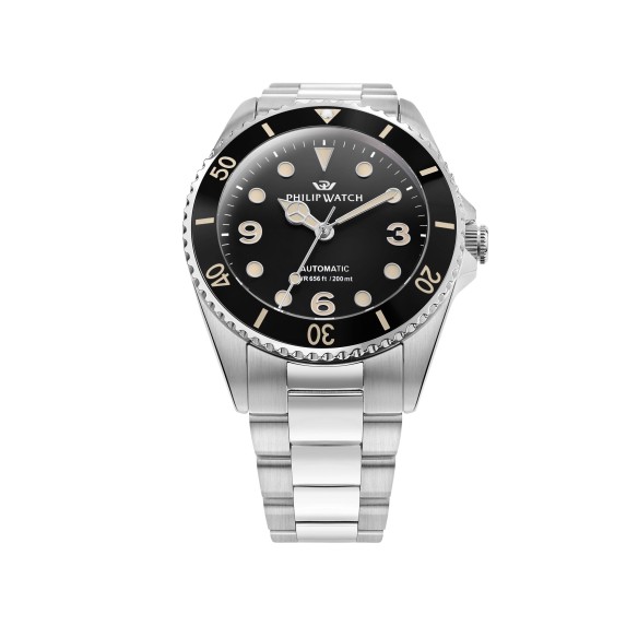 OROLOGIO CARIBE 42MM AUTO 3H BLACK