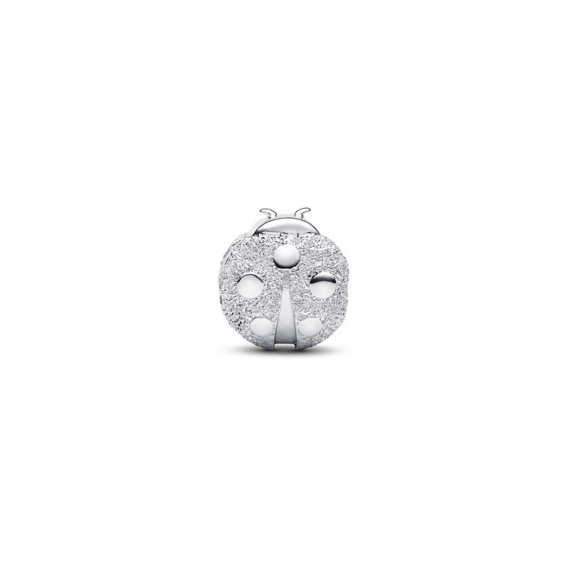 Mini Charm Coccinella effetto diamantato