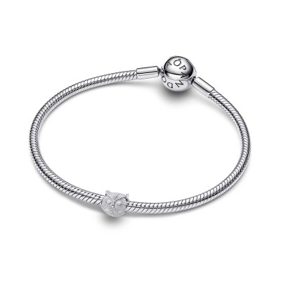 Mini Charm Gufo effetto diamantato 2