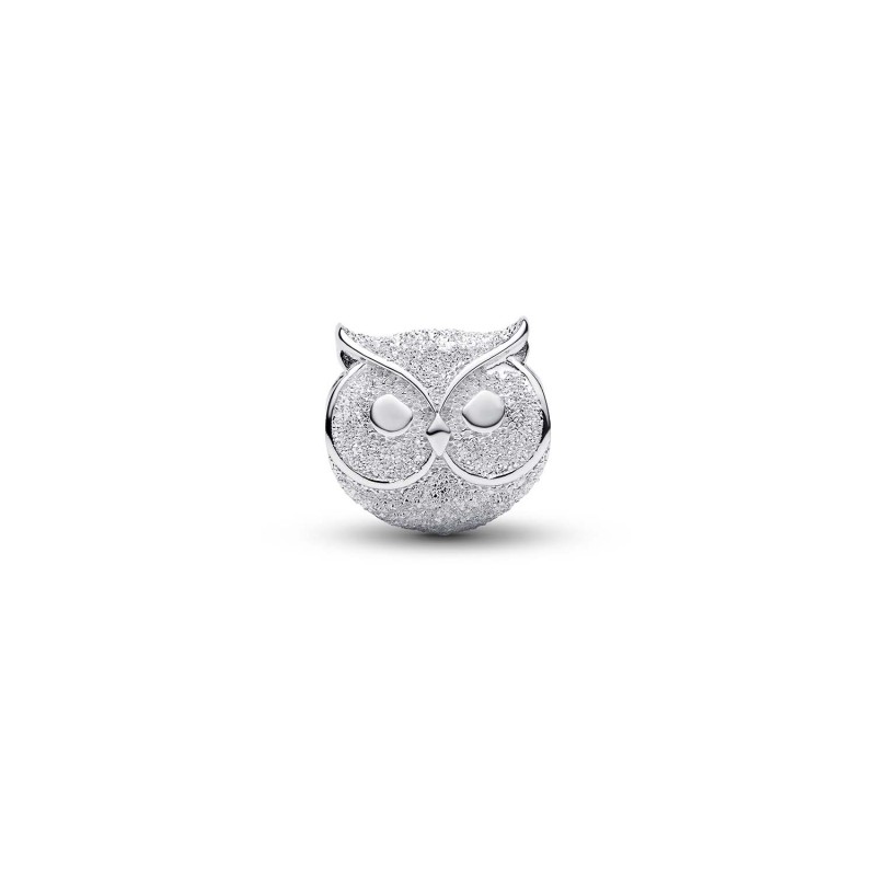 Mini Charm Gufo effetto diamantato