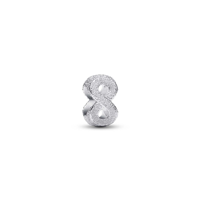 Mini Charm Infinito effetto diamantato