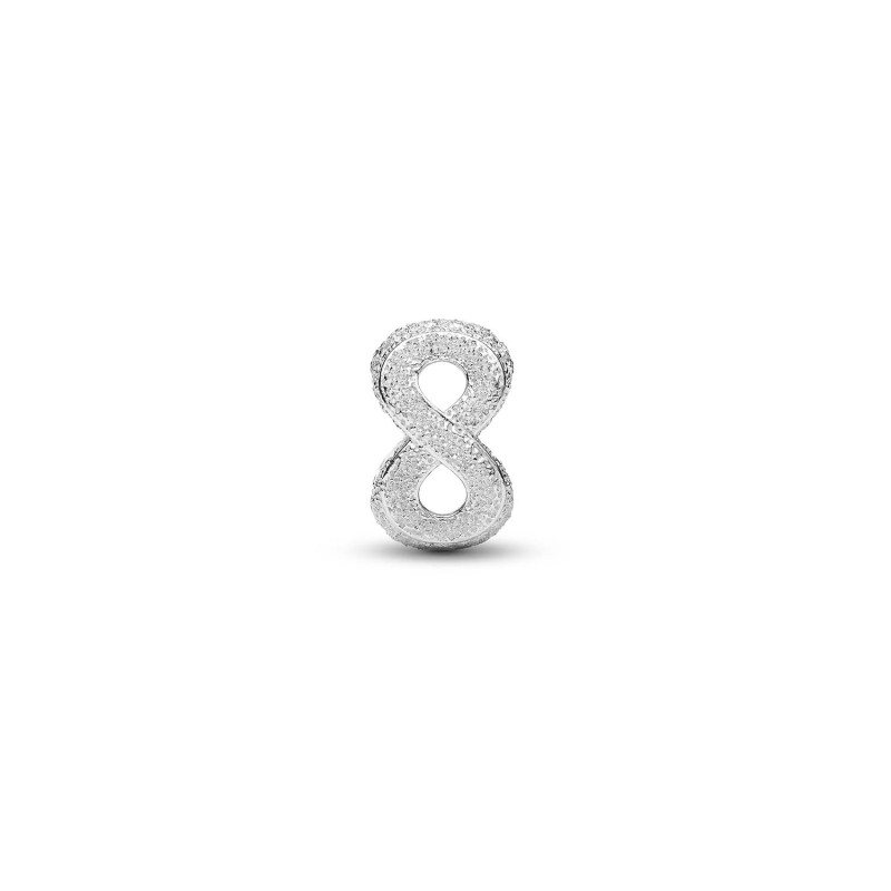 Mini Charm Infinito effetto diamantato