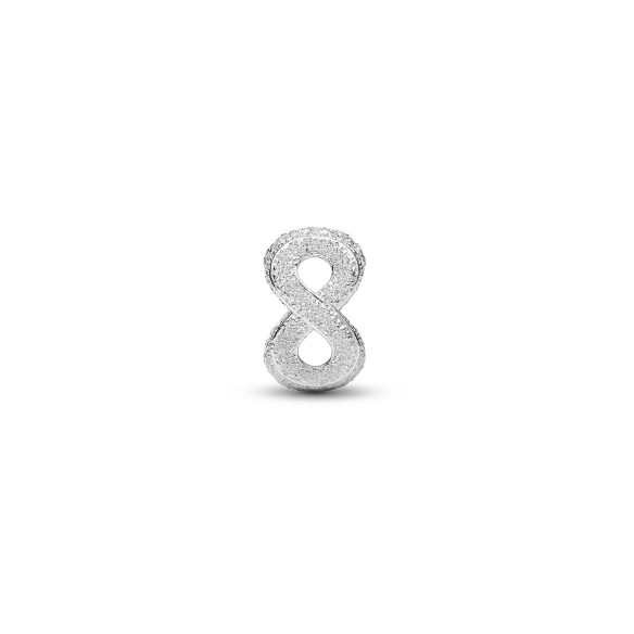 Mini Charm Infinito effetto diamantato