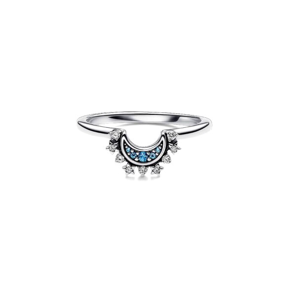 Anello Luna Pietre Blu