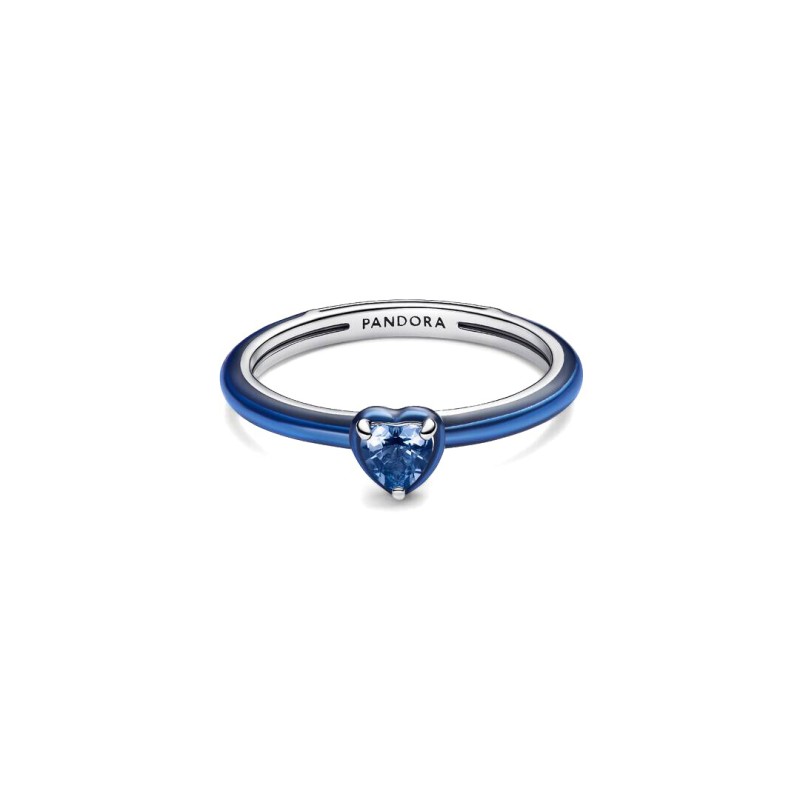 Anello Blu Chakra Heart Pandora ME