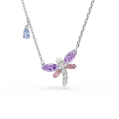 Pendente Ariana Grande x Swarovski, Taglio misto, Libellula, Multicolo