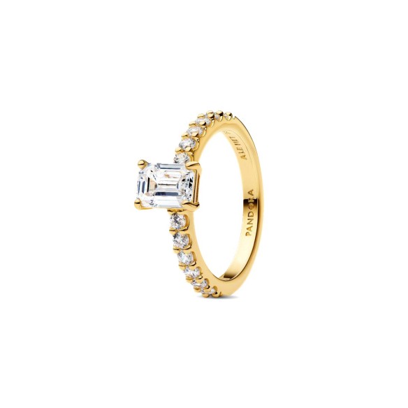 Anello Taglio Baguette