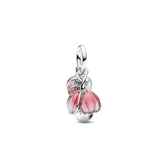 Charm Pendente Fiore "Thank you"
