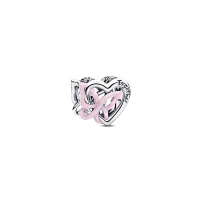 Charm Openwork Cuore e Farfalla