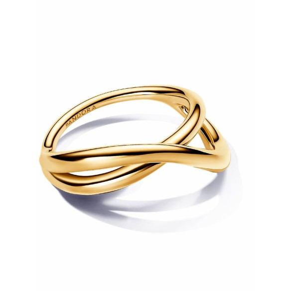 Anello Infinito Linea Sinuosa