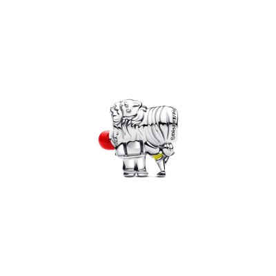 Disney Up Carl & Ellie sterling silver charm with red, black and yello