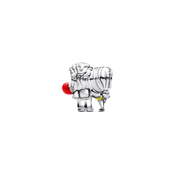 Disney Up Carl & Ellie sterling silver charm with red, black and yello