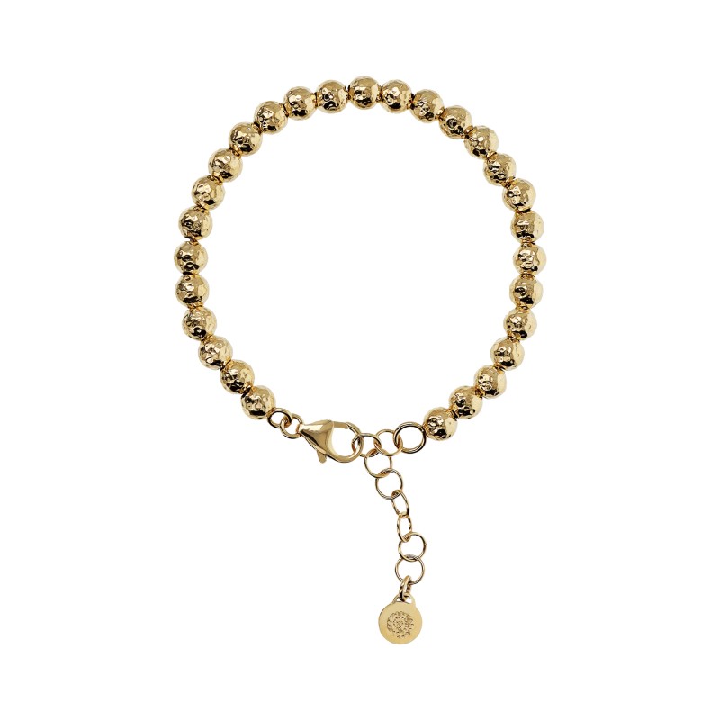 Bracciale con Sfere Martellate