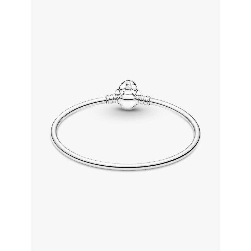 Disney Stitch sterling silver bangle with black, blue and purple ename