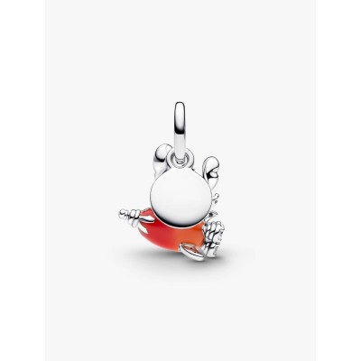 Disney Stitch rocket sterling silver double dangle with clear cubic zi 2