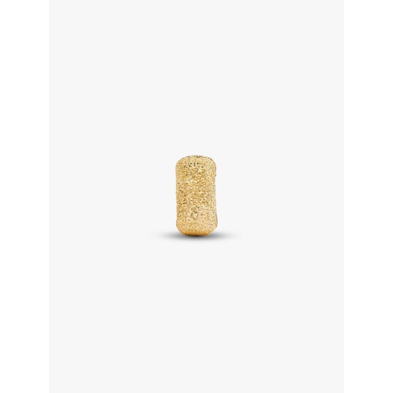 14k gold-plated diamond pointed mini clip with silicone grip