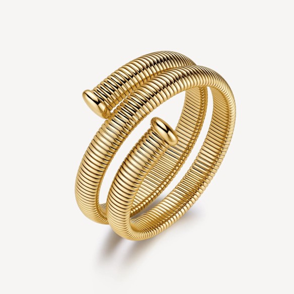 Bracciale Weave Rigido Gold Brosway