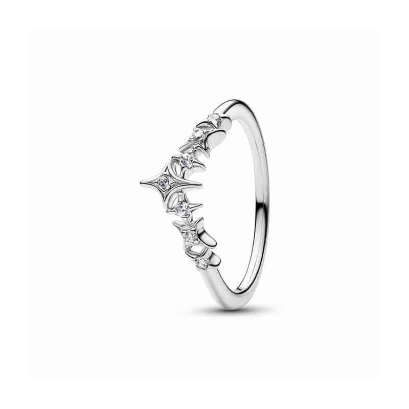 Anello Tiara Pandora Placcato Platino