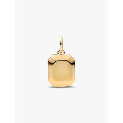 Astra 14k gold-plated dangle with imitation lapis lazuli and clear cub 2