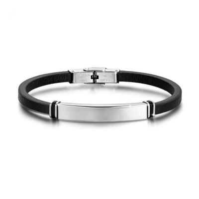 Bracciale Luca barra Uomo Cuoio