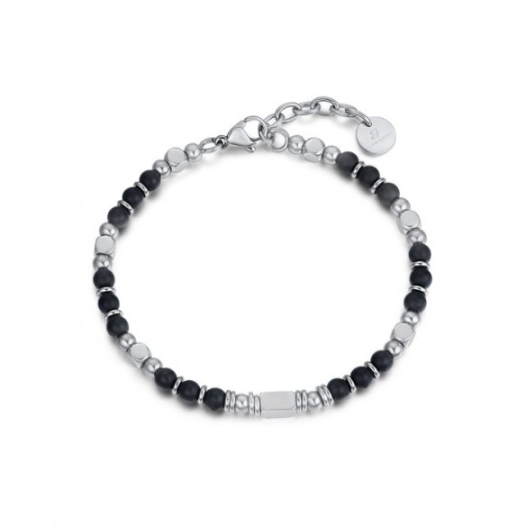 Bracciale Luca Barra Agata Nera