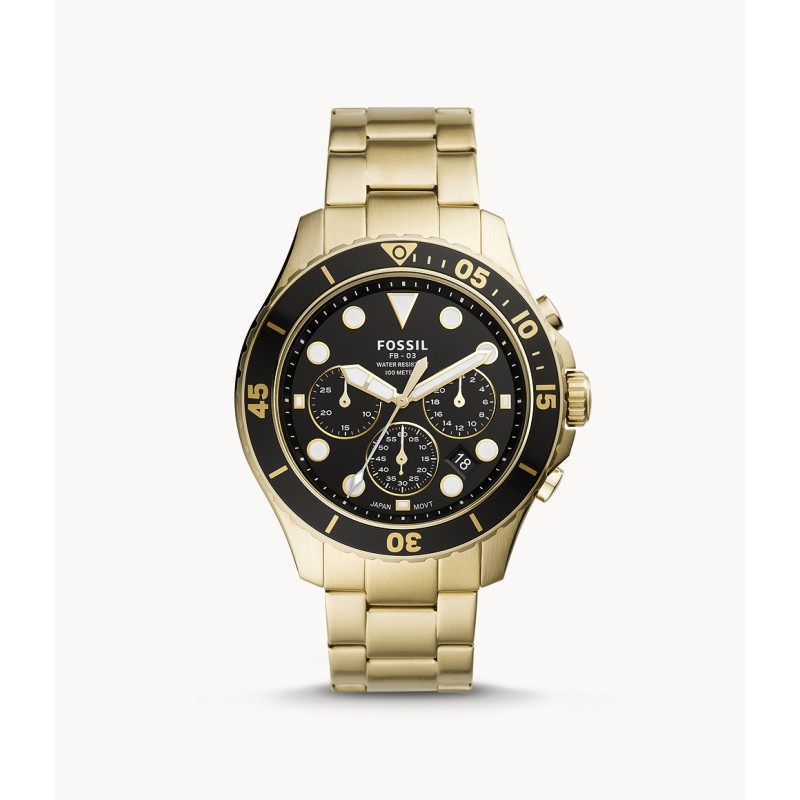 Orologio Cronografo Gold FB-03