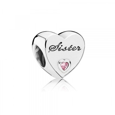 Charm a cuore Sorella
