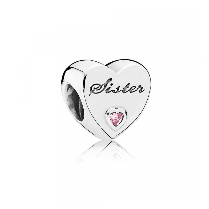 Charm a cuore Sorella