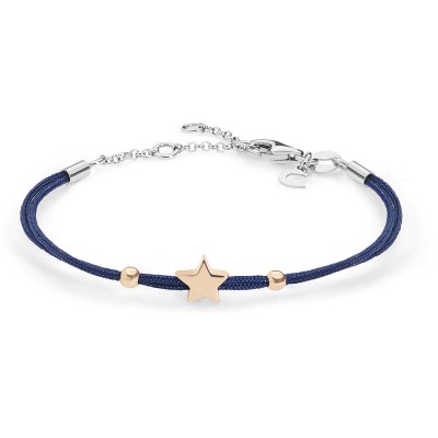 Bracciale Bambina Cordino Blu