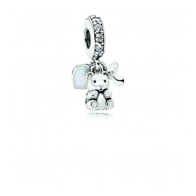 Charm Pendente Orsetto e Ciuccio