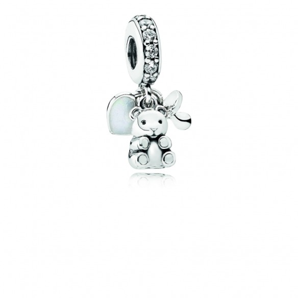 Charm Pendente Orsetto e Ciuccio