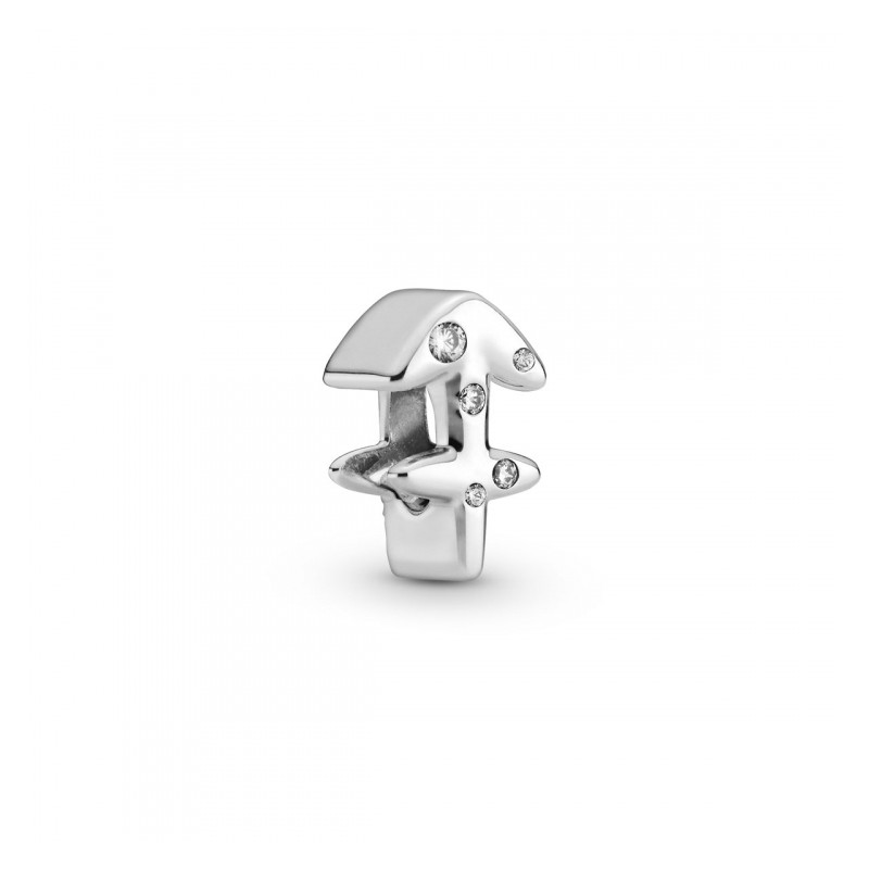 Charm dello zodiaco Sagittario scintillante
