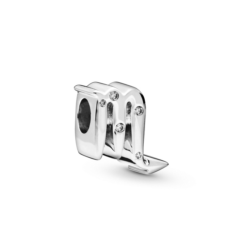 Charm dello zodiaco Scorpione scintillante