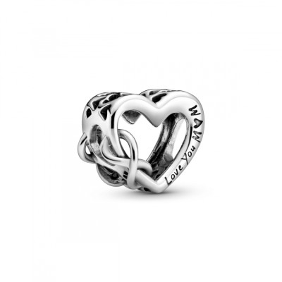 Charm a cuore Infinito Ti Amo Mamma