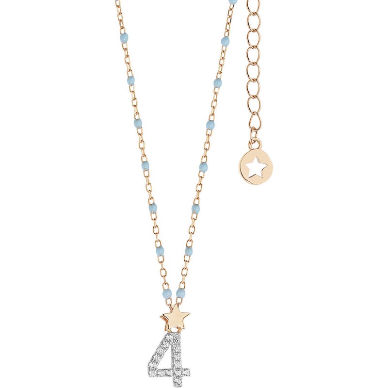 Collana Numero 4 Donna Stella