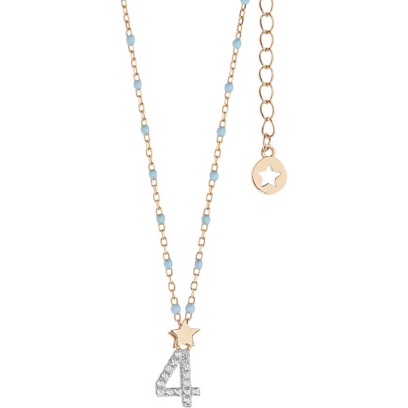 Collana Numero 4 Donna Stella
