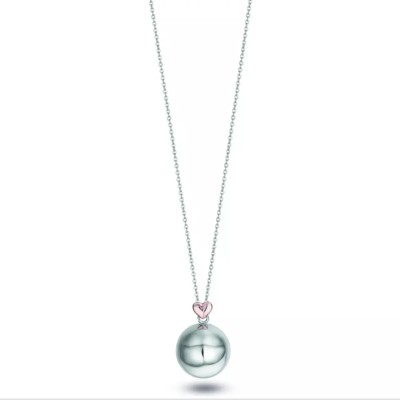 Collana Chiama Angeli Cuore Rose