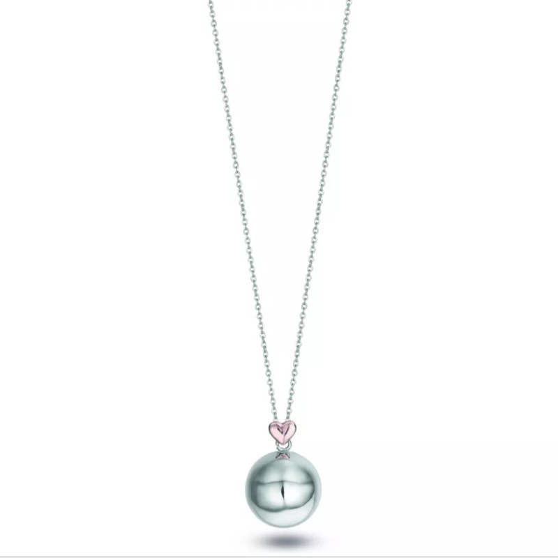 Collana Chiama Angeli Cuore Rose