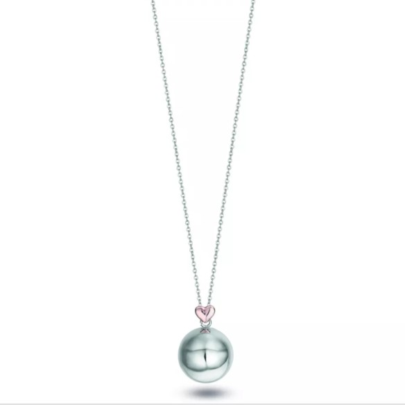Collana Chiama Angeli Cuore Rose