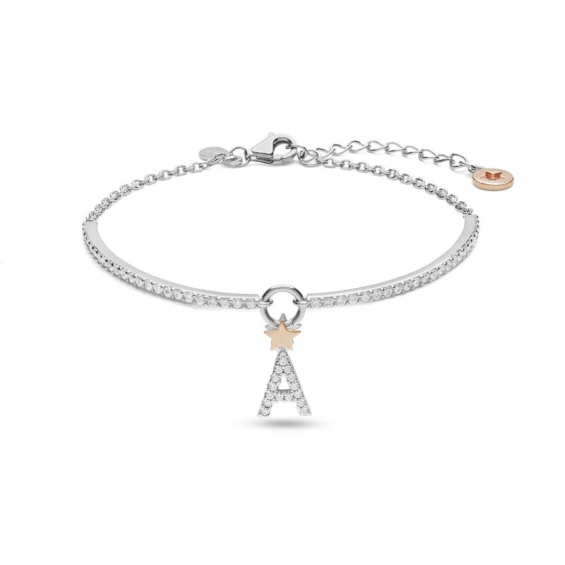 Bracciale Stella Iniziale A