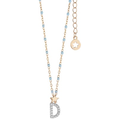 Collana Stella Lettera D