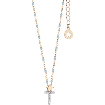 Collana Stella Lettera T