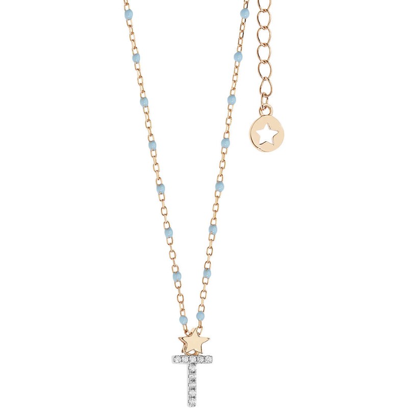 Collana Stella Lettera T