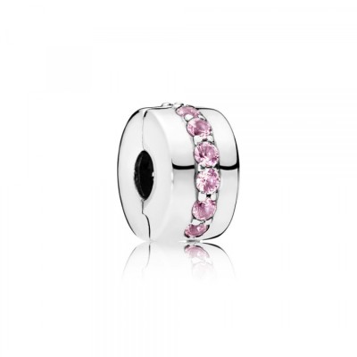 Clip Sentiero rosa scintillante