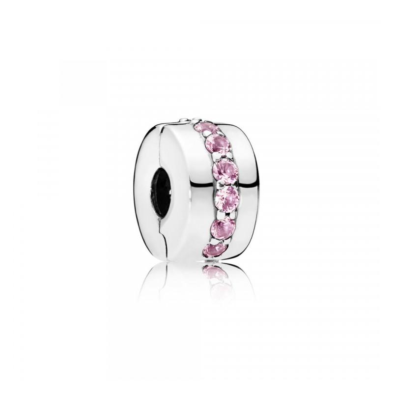 Clip Sentiero rosa scintillante