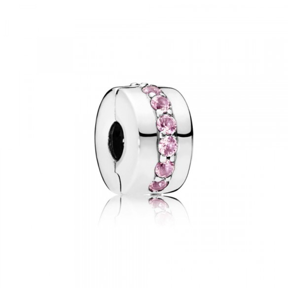 Clip Sentiero rosa scintillante